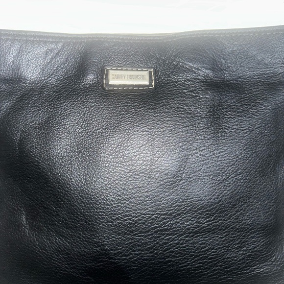 HARLEY-DAVIDSON LEATHER SHOULDER BAG - Picture 4 of 8